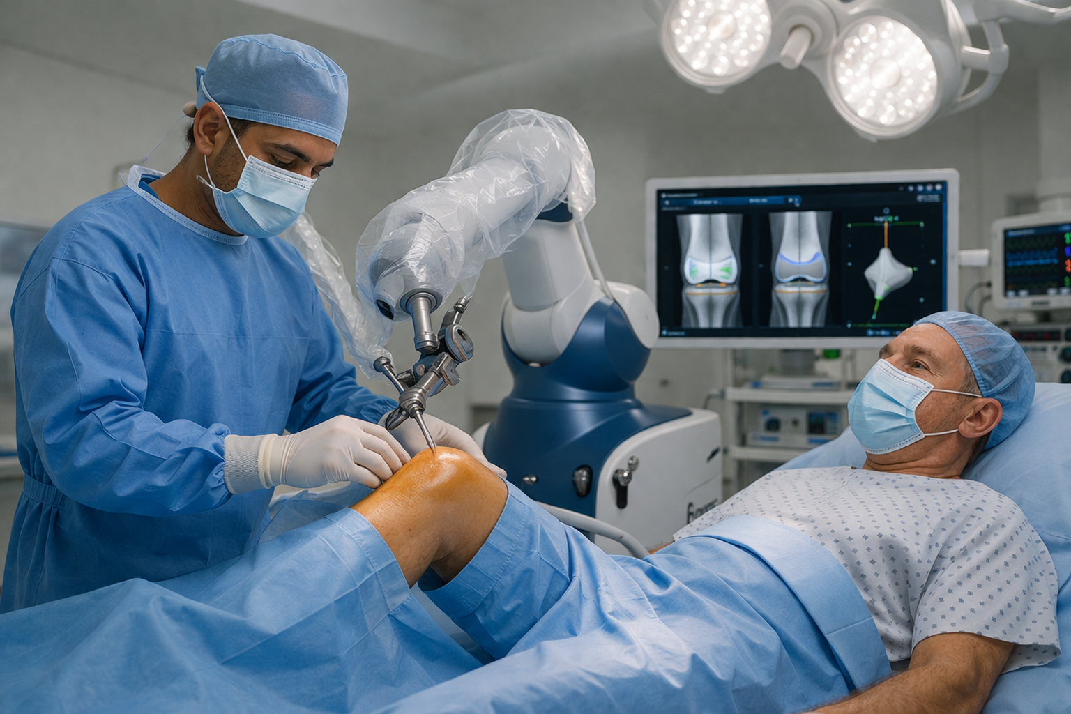 Robotic Knee Replacement Surgery