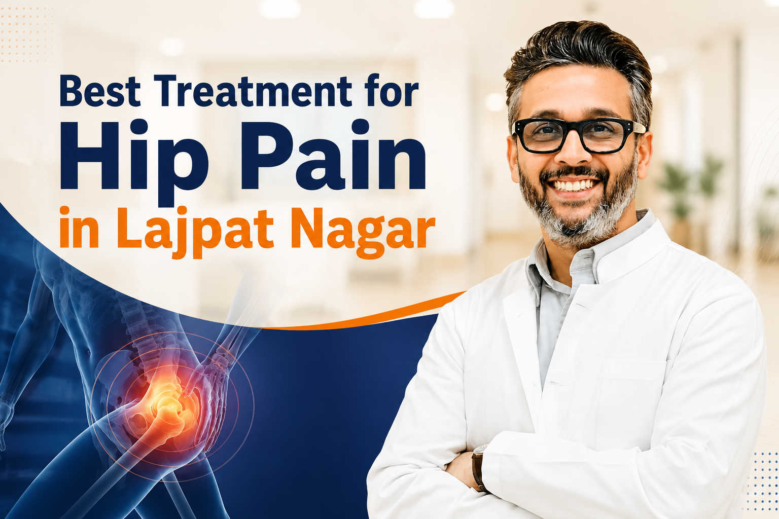 Best Treatment for Hip Pain in Lajpat Nagar